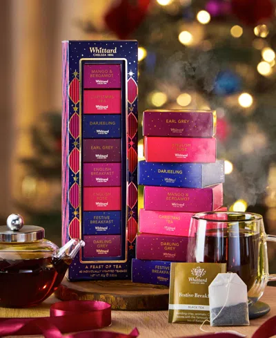 Whittard Of Chelsea Holiday Feast Of Tea Gift Set, 8 Piece In No Color