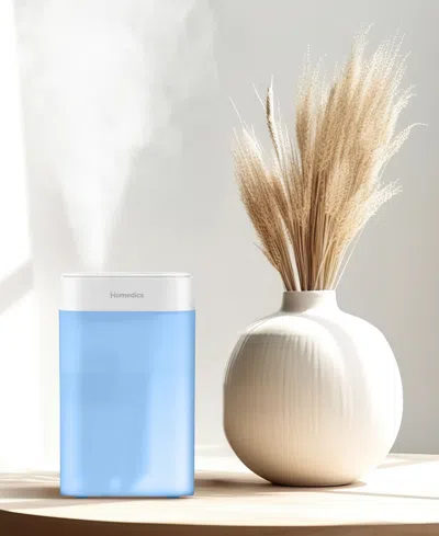 Homedics 1.1-gallon Ultrasonic Humidifier, Cmtf133 In White