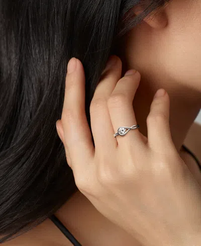 Pandora Infinite Lab-grown Diamond Ring In Sterling Silver