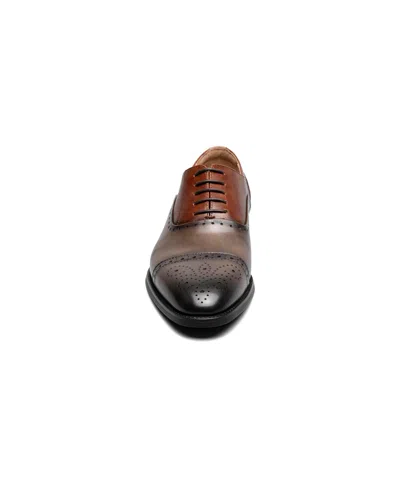 Stacy Adams Men's Reynolds Cap Toe Oxford In Gray Multi