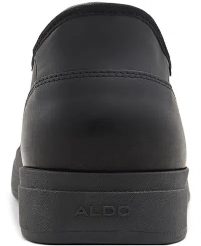 Aldo Men's Scottie Synthetic Low Top Sneakers In Black