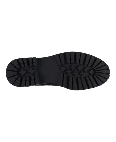 Gc Shoes Galen Womens Rhinestone Man Made Loafers In Black