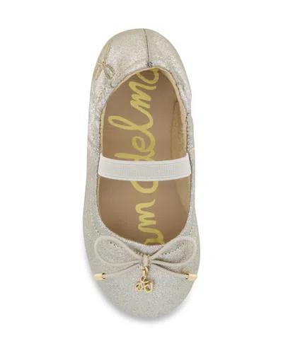 Sam Edelman Toddler Girls Felicia Flex Ballet Flat In Gold