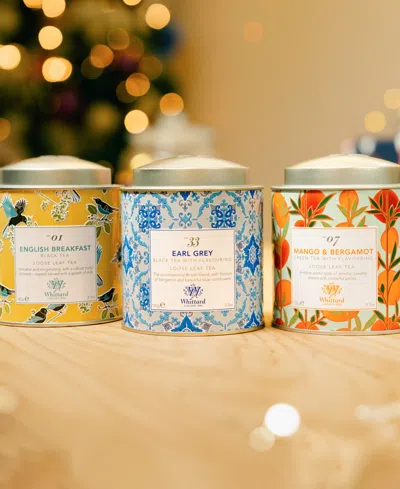 Whittard Of Chelsea Tea Discoveries Caddy Selection, 3 Piece In No Color