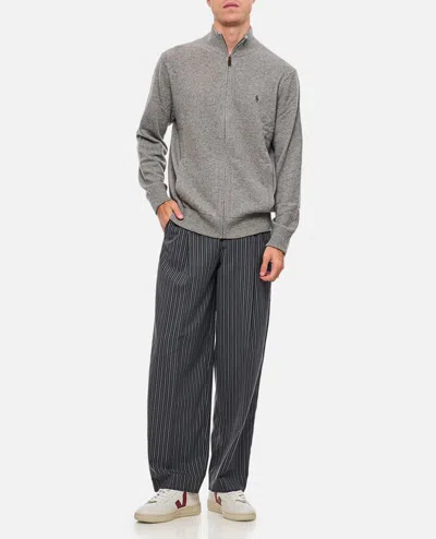 Marni Pinstriped Pants In Black