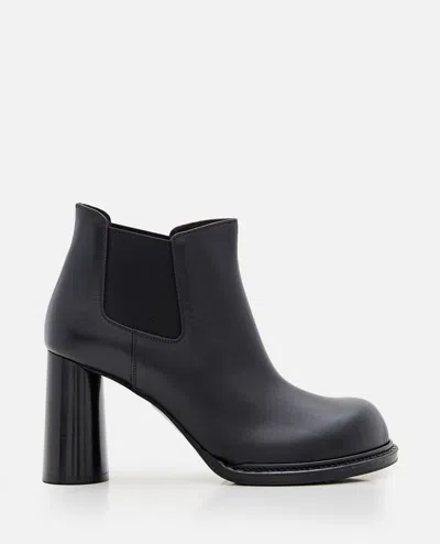 Bottega Veneta 80mm Cliff Chelsea Ankle Boots In Black