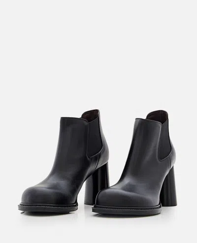 Bottega Veneta 80mm Cliff Chelsea Ankle Boots In Black