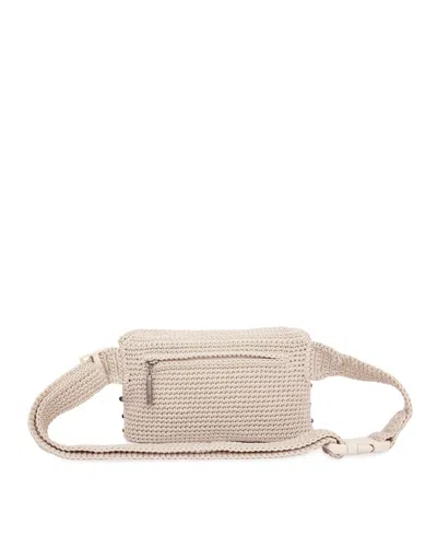 The Sak Caraway Small Belt Bag In Ecru Multi Beads