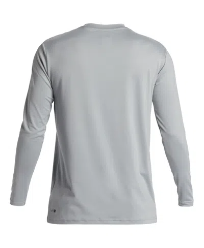 Quiksilver Men's Dna Bubble Logo Surf Long Sleeve T-shirt In Quarry