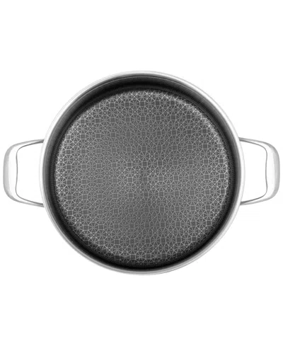 Livwell Diamondclad 5-qt. Hybrid Nonstick Stainless Steel Saute Pan And Lid In Silver