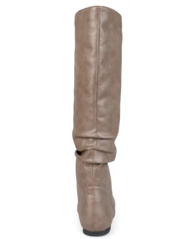 JOURNEE COLLECTION WOMEN'S JAYNE SLOUCHY KNEE HIGH BOOTS 