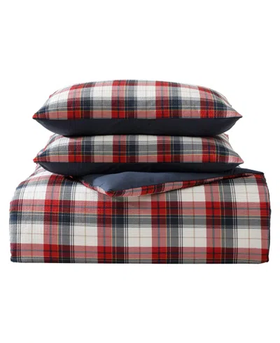 Nautica Rosedale Embossed Comforter Sets In Red Sail,navy