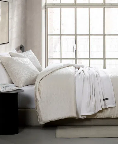 Vera Wang Illusion Textured 3-pc. Comforter Set, Queen In Porcelain