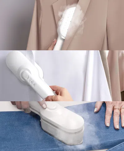 Homedics Perfectsteam 3-in-1 Mini Press Garment Steamer In White