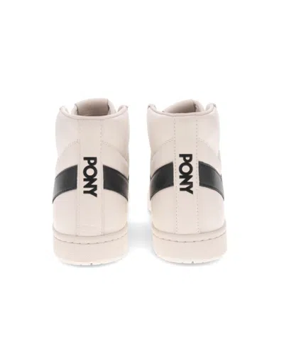 Pony Men's M-80 High Sneaker In Off White