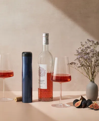 Rabbit Automatic Electric Wine Opener Corkscrew In Blue