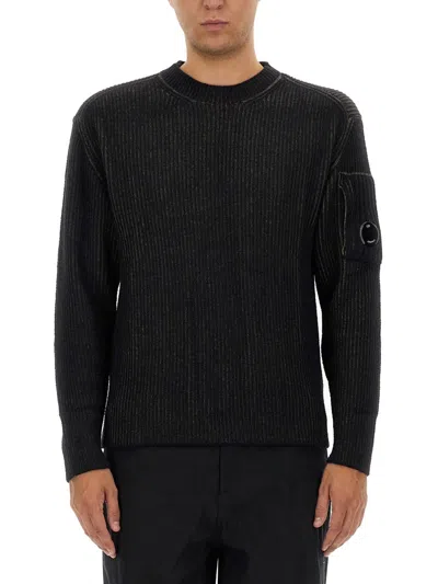 C.p. Company C.p.company Sweatshirt With Logo In Green