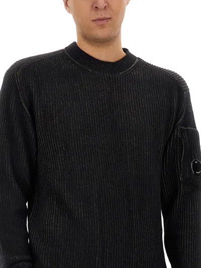 C.p. Company C.p.company Sweatshirt With Logo In Green
