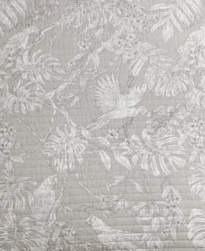 Tommy Bahama Home Jungle Toile Reversible 2-pc. Quilt Set, Twin In Beige