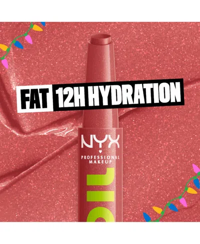 Nyx Professional Makeup 3-pc. Fat Oil Slick Click Lip Balm Set In Assorted C