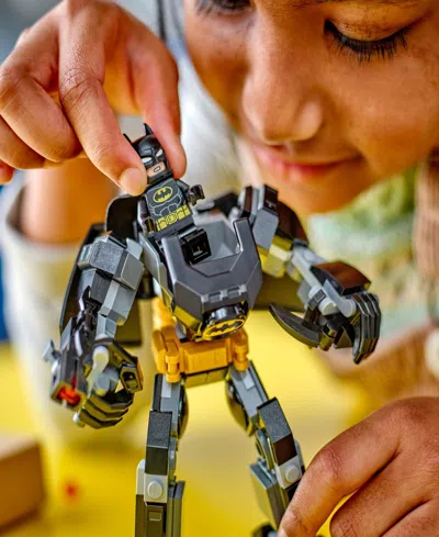 Lego Dc Batman: Batman Mech Armor Superhero Building Toy Set 76270, 140 Pieces In Multi Color