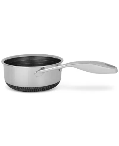 Livwell Diamondclad 1.5-qt. Hybrid Nonstick Stainless Steel Saucepan And Lid In Silver,black