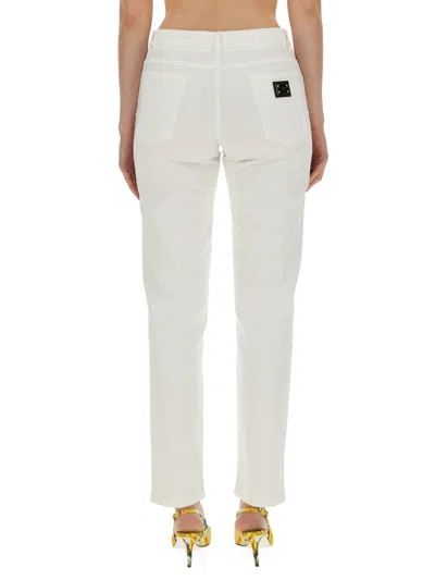 Dolce & Gabbana Jeans In Denim In White