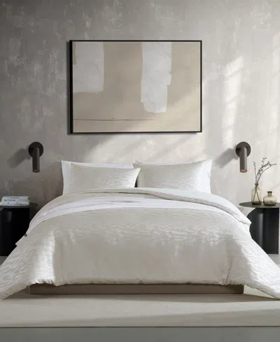 Vera Wang Illusion Textured 3-pc. Comforter Set, King In Porcelain