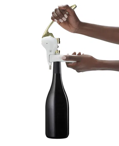 Rabbit Lever Corkscrew In White