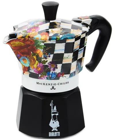 Mackenzie-childs Courtly Flower Market 3 Cup Moka Pot In No Color