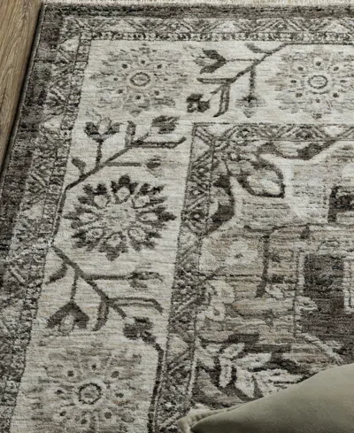 Oriental Weavers Chamberlain Ch08b 6'7x9'6 Area Rug In Gray