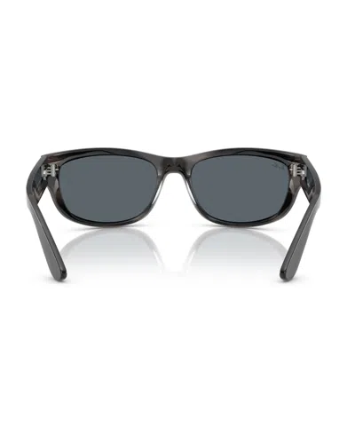 Ray Ban Unisex Sunglasses, Mega Balorama Rb2289 In Striped Gray