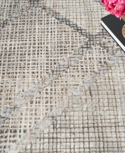 Inspire Me! Home Decor Iliana Ili03 7'10"x9'10" Area Rug In Gray