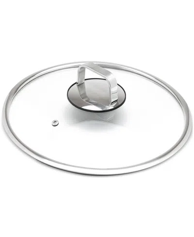 Livwell Diamondclad 12" Hybrid Nonstick Stainless Steel Frypan With Lid In Silver