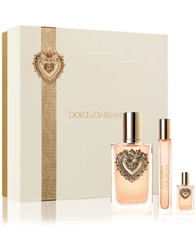 Dolce & Gabbana 3-pc. Devotion Eau De Parfum Gift Set In No Color