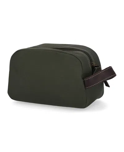 Timberland Men's Canvas Travel Kit In Olive Green