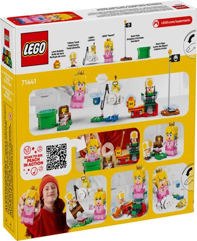 Lego Super Mario Adventures With Interactive Peach Princess Toy Set 71441, 208 Pieces In Multi Color