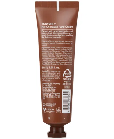 Tonymoly Hot Chocolate Hand Cream In No Color