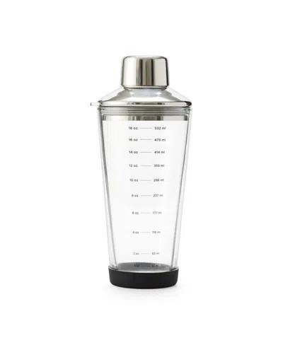 Rabbit 18 oz Glass Cocktail Shaker In Clear
