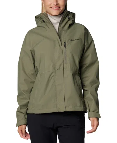 Columbia Hikebound Wl1430-397 Rain Jacket Women's Stone Green Waterproof Clo687 In Stone Green