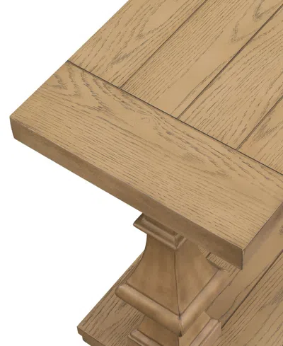 Macy's Dory 48" Wood Sofa Table In Sandy Oak