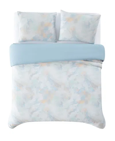 Truly Soft Hannah Watercolor 2-pc. Duvet Cover Set, Twin/twin Xl In Blue