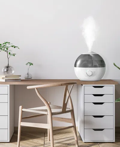 Homedics 0.63-gallon Ultrasonic Humidifier, Cmtf32 In White