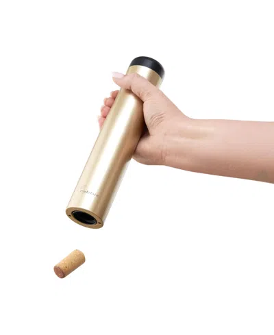Rabbit Automatic Electric Wine Opener Corkscrew In Gold