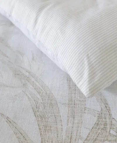 Tommy Bahama Home Beachway Blooms Reversible 3-pc. Comforter Set, Full/queen In Day Grey