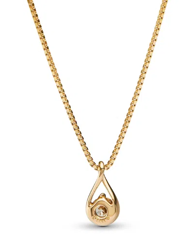 Pandora Infinite Lab-grown Diamond Pendant Necklace In Gold