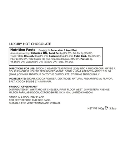 Whittard Of Chelsea Holiday Luxury Hot Cocoa Stacking Tins, 3 Piece In No Color