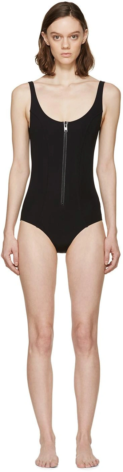 Shop Lisa Marie Fernandez Black Jasmine Swimsuit