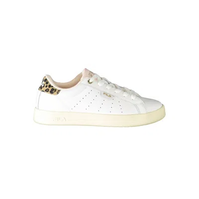 Fila White Leather Women Sneaker In White