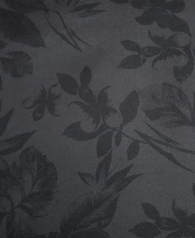 Kenneth Cole New York Silhouette Floral 4-pc. Comforter Set, Full/queen In Black